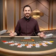 Antarmuka meja Bandar Ceme live di extra slot dengan dealer langsung dan area taruhan